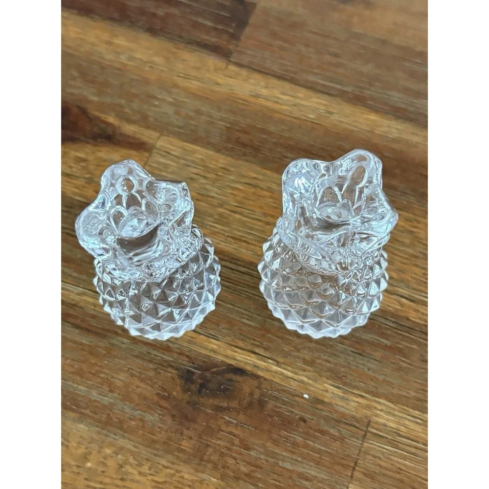 Williams Sonoma Tiny Taper Pineapple Candle Holders‎ Set of 2